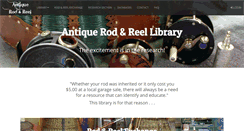 Desktop Screenshot of antiquerodandreels.com